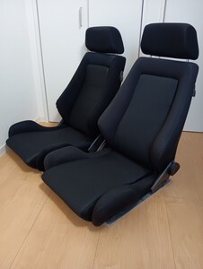 美品 RECARO LX 左右 2脚セット　フルクリーニング済みです！！　レカロ　lx.ls.sr 黒