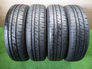 中古タイヤ BRIDGESTON Playz PX Ⅱ 165/70R14 81S パッソ アクア ヴィッツ ポルテ マーチ ソリオ デミオ 等 A547 