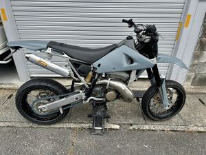 ハスクバーナ　WX250 検WR250 Ktm モタード　公道仕様　レーサー　YZ KX カスタム　2スト　2st