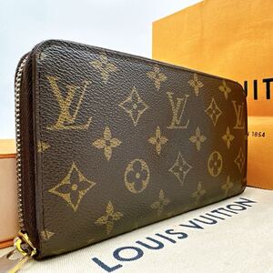 3917【美品】LOUIS VUITTON ルイヴィトン モノグラム ジッピーウォレット ラウンドファスナー 長財布 ウォレット M60017/CR0190