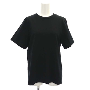 ミューズ ドゥーズィエム クラス MUSE de Deuxieme Classe SEA ISLAND COTTON Tシャツ カットソー 半袖 クルーネック コットン F 黒