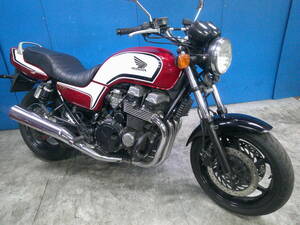 HONDA CB750-2 白/赤 車検予備検対応車 エンジン始動確認 半額配送キャンペーン 期間限定 現状渡し諸経費￥0- 横浜 P-Yard 045-507-6300