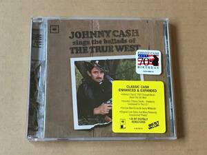 ジョニー・キャッシュ/Johnny Cash●輸入盤[Sings The Ballads Of The True West]●20bit リマスター●2Bonus Tracks