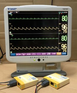 フクダ電子 セントラルモニタ 送信機 2人用セット 酸素飽和度 spo2 心電図 ネルコア 医療 病院 動物 医用テレメータ 生体情報モニタ 患者