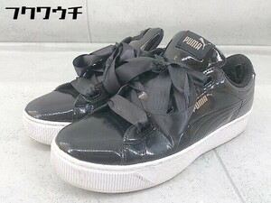 ◇ PUMA プーマ 3664 19-01 スニーカー シューズ サイズ25cm ブラック レディース