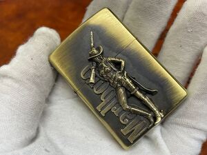 1円 ZIPPO ライター マルボロ Marlboroジッポ Zippoオイルライター真鍮製 中古品 喫煙グッズ ジッポー 火花確認済R657003