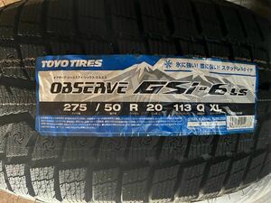 OBSERVE GSi-6 275/50R20 113Q XL スタッドレス TOYO 4本セット　新品