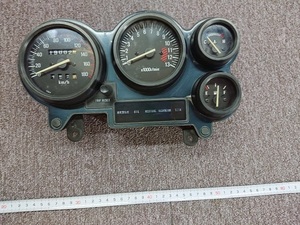 カワサキ KR250　純正品　当時物　スピードメーター assy　走行距離19882ｋｍ タコメーター メーターカバー 燃料 温度　KAWASAKI KR250A 