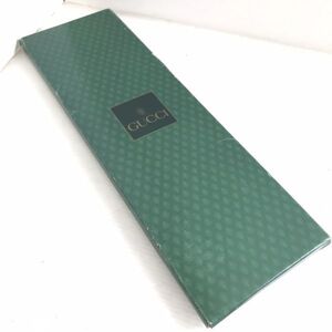 J2-1133T 【未使用保管品】 GUCCI/グッチ ネクタイ グリーン 緑 総柄 紳士服 メンズ