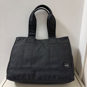 【値下げ】【新品同様】PORTER ポーター スモーキー SMOKY トートバッグ （M）592-07630 ブラック　黒　ハンドバッグ