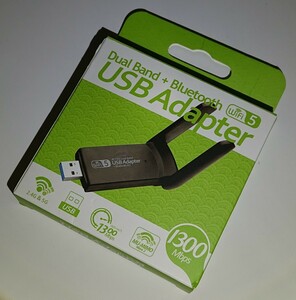 【送料無料】【新品未使用】　WiFi　Bluetooth　子機　USB3.0　5Ghz　867Mbps　2.4Ghz　400Mbps　ドライバCD　11ac