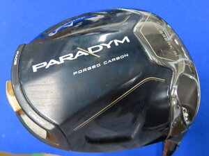 【中古】キャロウェイ　2023　PARADYM（パラダイム）ドライバー（10.5°）【SR】VENTUS TR-5 for Callaway★ヘッドカバーあり、レンチなし