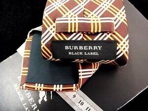 5G0406【超特売】バーバリー【ブラックレーベル】【BURBERRY】ネクタイ★★★