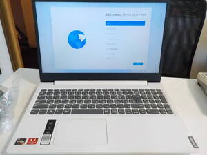 ノートＰＣ　Lenovo　Ideapad　L340-15API　初期化済　Win11　美品　売り切り