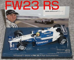 BMW別注 1/43ウイリアムズBMW FW23 シューマッハ WILLIAMS