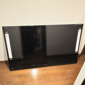 ☆直接引取のみ☆ SHARP シャープ AQUOS 液晶カラーテレビ LC-60B5 60型 2012年製 動作確認OK 大型 液晶テレビ 家電 テレビ リモコン