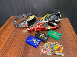 仮面ライダー龍騎 変身ベルト DX龍召機甲ドラグバイザーツバイ 稼働品 当時物 アンティーク品 ホビー 1円~