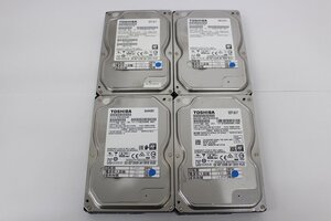 TOSHIBA DT01ACA100 1TB 3.5 HDD SATA 動作品 4個セット☆