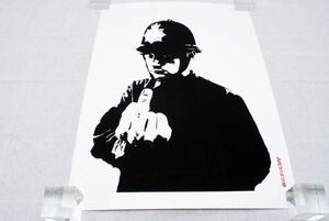 希少 WCP Banksy バンクシー RUDE COPPER リプロダクション シルクスクリーン プリント 現代アート 限定品