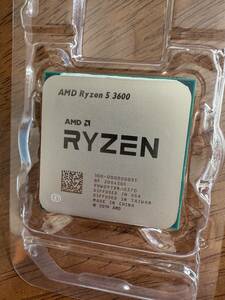 AMD Ryzen 5 3600 6Core 12Thread AM4ソケット 動作品