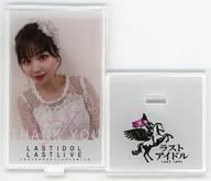 中古アクリルスタンド・アクリルパネル 下間花梨 チェキ風アクリルスタンド 「ラストアイドル LAST LIVEメモリ