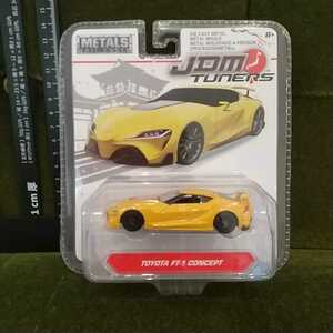 1/64 TOYOTA FT-1 CONCEPT(イエロー) 「JDM TUNERS ASSORT WH1」 [JAD14036WH1]★トヨタ/スープラ/SUPRA/MFゴースト