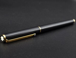 MontBlanc モンブラン 万年筆 ペン レジン ブラック 黒 ゴールド 金 ホワイトスター 正規品 9484