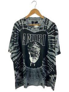 AMIRI◆Tシャツ/XXL/コットン/BLK/総柄/srps23mjg029smrscj3