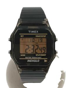 TIMEX◆腕時計/デジタル/-/BLK/BLK/TW2V66800