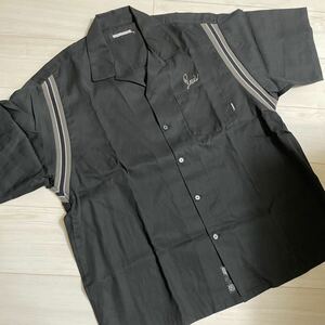 ネイバーフッド BOWLING/LC-SHIRT.SS 半袖シャツ ブラック Lサイズ ★ neighborhood 221AQNH-SHM01 ボーリングシャツ