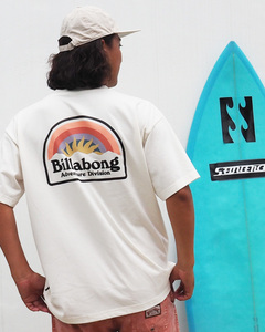 【SALE】★送料無料★2024春夏 新品【BILLABONG/ビラボン】【A/Div.】 SUN UP ドライファブリック Ｔシャツ CRM メンズXL BE011-219