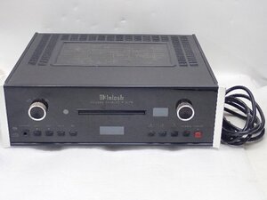 【ジャンク品】McIntosh マッキントッシュ SACD/CDプレーヤー MCD500 ¶ 70ED8-1