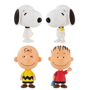 カプキャラ プレミアム PEANUTS 5 全4種 セット スヌーピー ウッドストック チャーリー・ブラウン ライナス フィギュア マスコット ラスト1