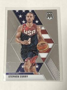 Stephen Curry 2019 Panini Mosaic #260 USA Basketball Golden State Warriors