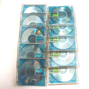 MD ミニディスク minidisc 中古 初期化済 TDK MD 10枚セット 記録媒体