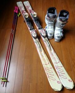 VOLKL,KASTLE 　板154ｃｍ、ブーツ約25.0～25.5ｃｍ