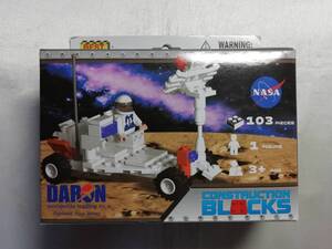 未使用品 BAST-LOCK Daron Space Buggy 103 Piece Construction Set NASA スペースバギー 103 ピース