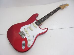 S084-N37-2746 Fender フェンダー エレキギター ストラトキャスター レッド 現状品1