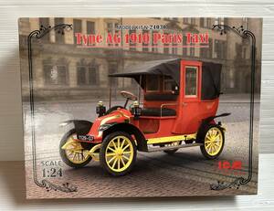 1/24 Type AG 1910 Paris Taxi ルノー (Battle of the Marne 1914 マルヌのタクシー) ICM 