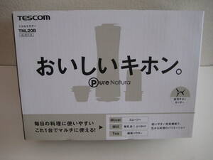 TESCOM　テスコム　　ミル＆ミキサー　TML20B　ホワイト　　　中古