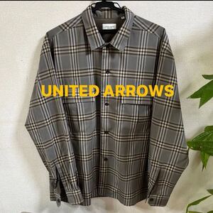 UNITED ARROWS★ユナイテッドアローズ　メンズ　長袖チェック　シャツ　XL