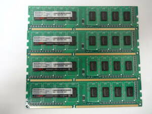 ☆panram PC3-12800 4GB×4枚（16GB) BIOS確認済☆②