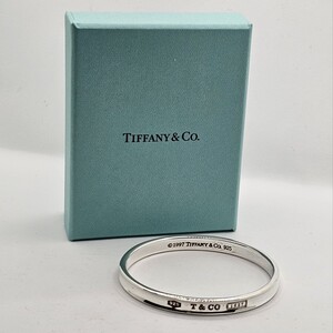 TIFFANY ティファニー ナローバングル　1837 シルバー 925 バングル ティファニー TIFFANY ブレスレット 925刻印 ナロー SILVER アクセサリ