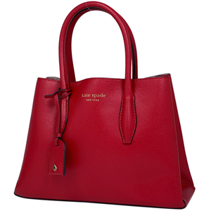 ケイトスペード Kate Spade ロゴ ハンドバッグ ２WAY ショルダーバッグ ハンドバッグ レザー レッド WKRU5697 レディース 【中古】