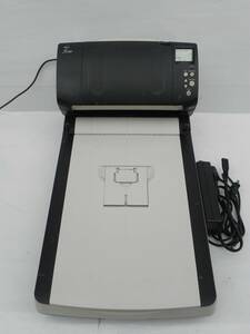 E8446(RK) Y FUJITSU 富士通 A4フラットベッド付き高速スキャナー Image Scanner fi-7260 / 訳あり:後トレイ欠品