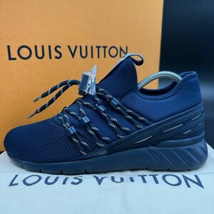 1円 【未使用保管品】 LOUIS VUITTON ルイヴィトン ファストレーンライン アメリカズカップ メンズ スニーカー シューズ 靴 24.5cm相当