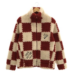 ルイ・ヴィトン Louis Vuitton × NIGO ダミエ フリース ブランドオフ LOUIS VUITTON ブルゾン ポリエステル 中古 メンズ