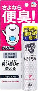 スッキーリ Sukki-ri 消臭剤 トイレ用 DESH 1プッシュ式スプレー スッキーリフローラルの香り 50ml