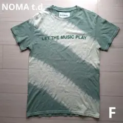 NOMA t.d. ノーマティーディー 半袖Tシャツ タイダイ サイズF