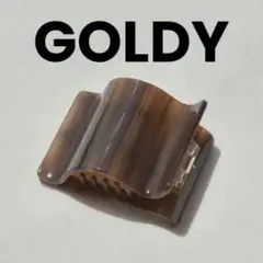 GOLDY ゴールディ｜ニュアンスカラーヘアクリップ ダークブラウン